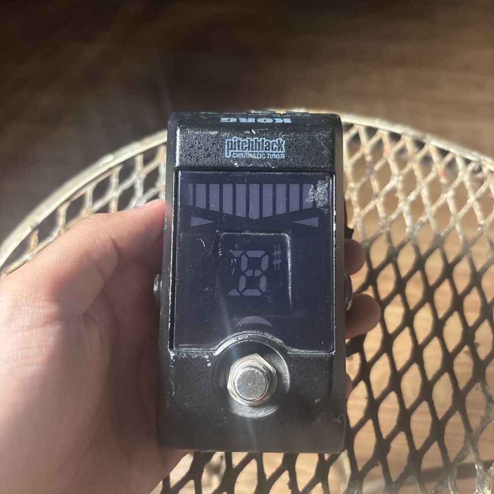 Korg PB-01 Pitchblack Chromatic Pitch Black Guitar Effect Pedal